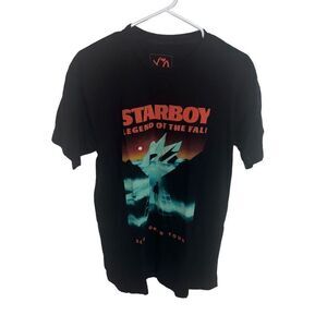 The Weekend XO Starboy Legend of the Fall 2017 World Tour Band Tee Shirt